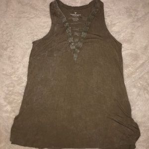 American Eagle Olive Top